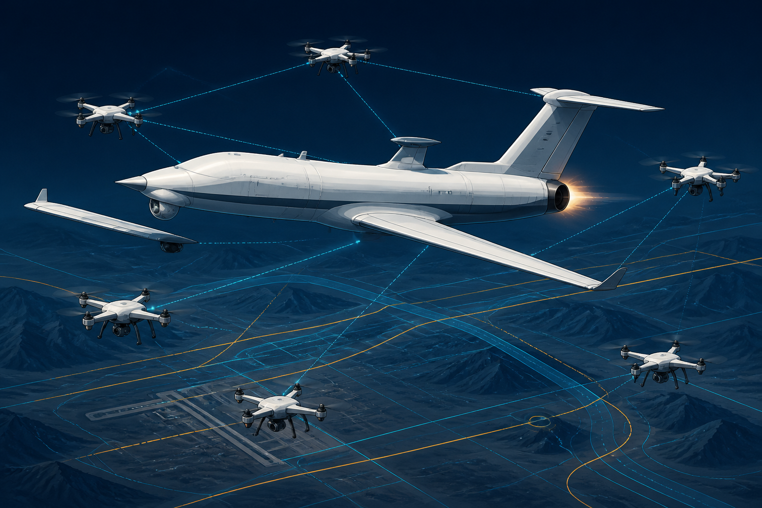Swarm Autonomy and Jet-Powered Drones: Operations and Safety